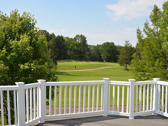 Unobstructed view from deck
