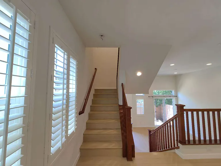 stairway to third floor