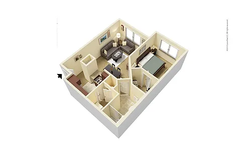 Floor plan Plan A