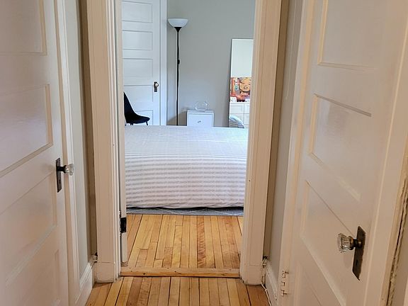 hall looking into the bedroom