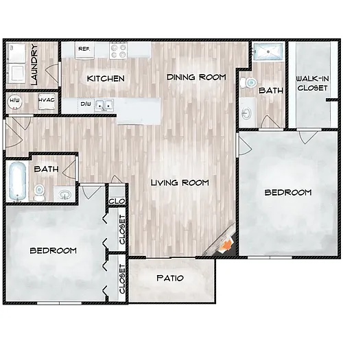 Floor plan Cedarwood