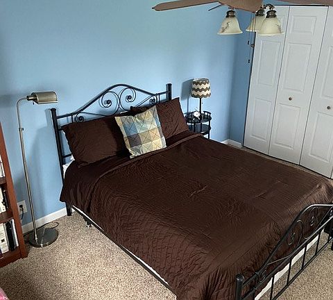 Main level master bedroom