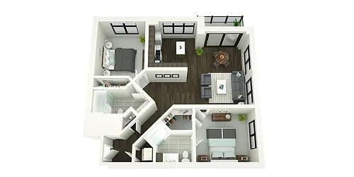 Floor plan B5TR