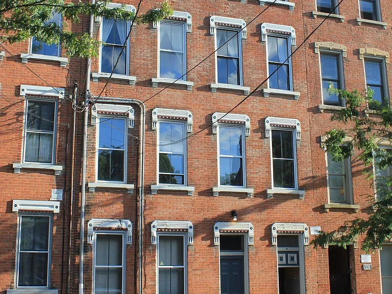 Front of building from 13th Street.