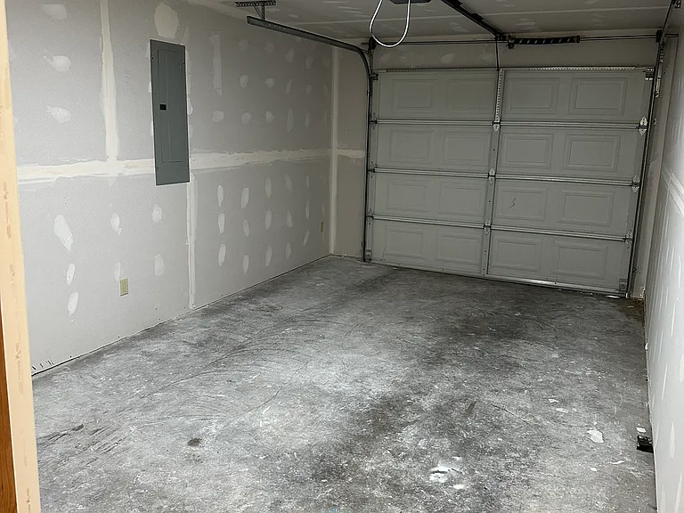 One car Garage with opener and ample space for storage