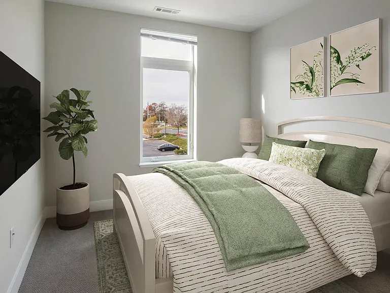 Carpeted Bedroom