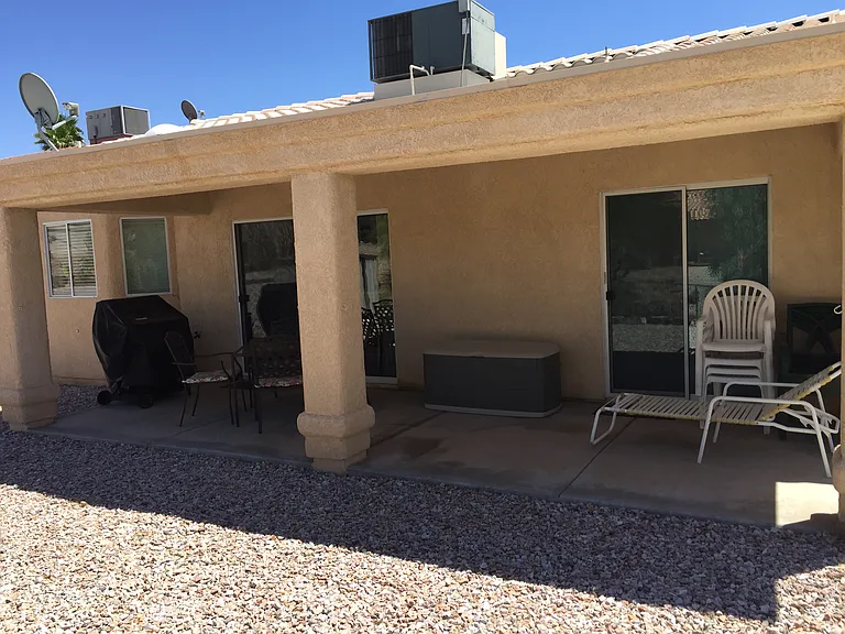 Covered Rear Patio
