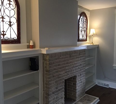 new fireplace