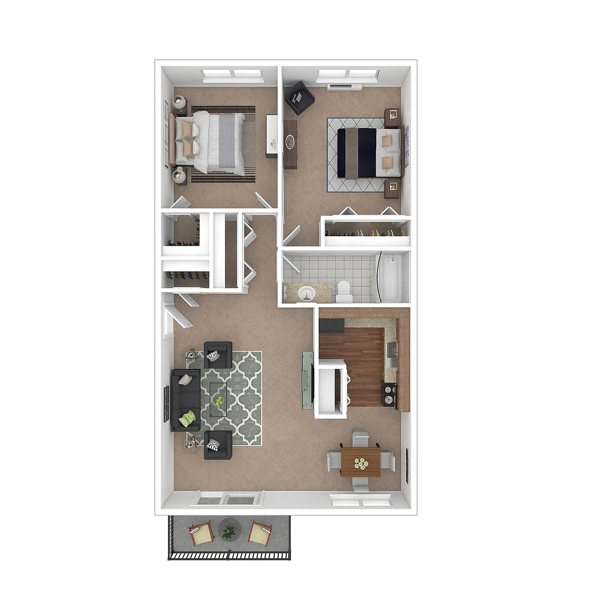 Floor plan B1 Brockton Village