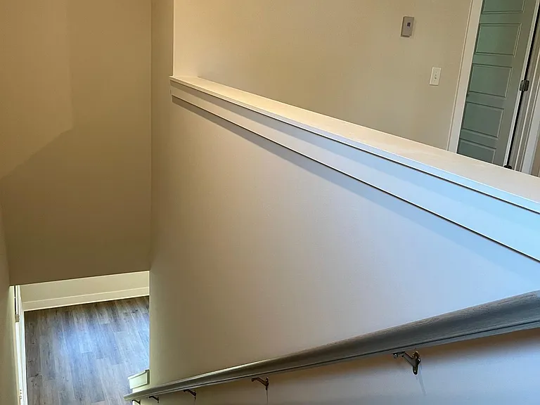 top of stair, partial loft view
