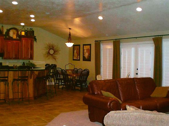 Kitchen and Living Room