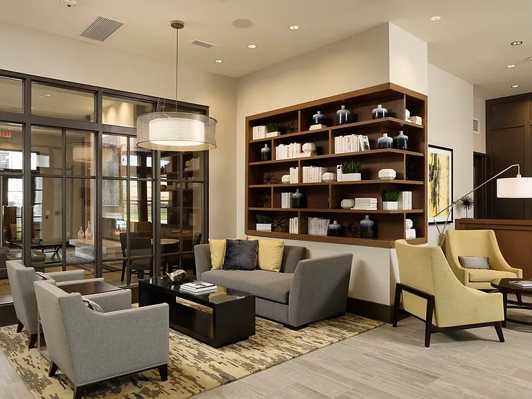 Resident lounge with seating