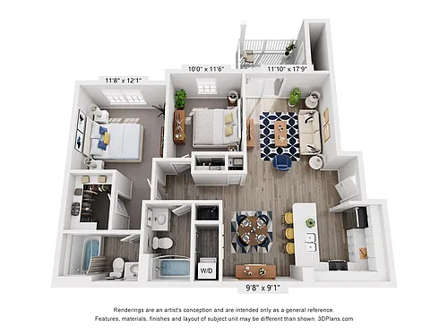 Floor plan Warhol