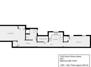 1222 S Clinton St #1, Baltimore, MD 21224