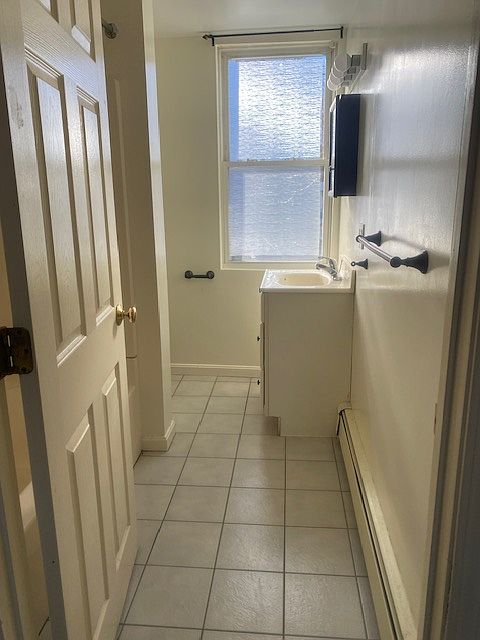 bath - will have new new plank flooring