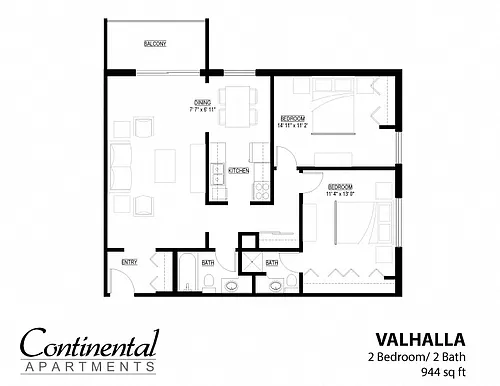 Floor plan Valhalla