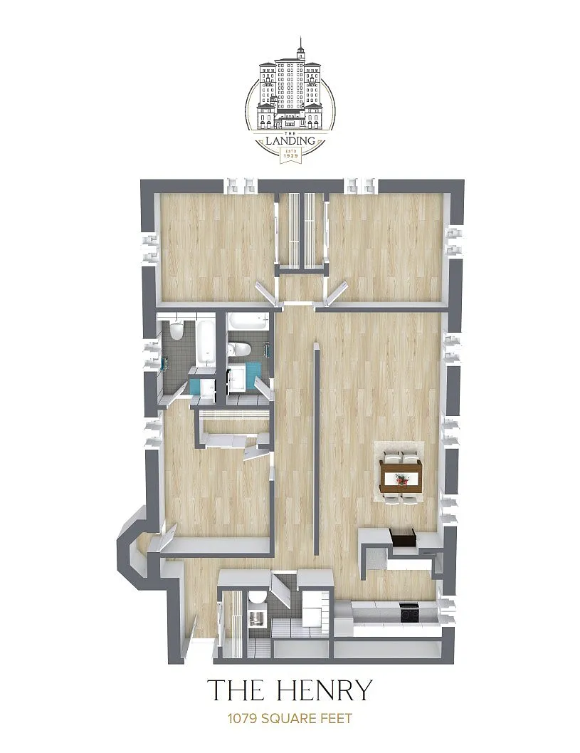 Floor plan The Henry