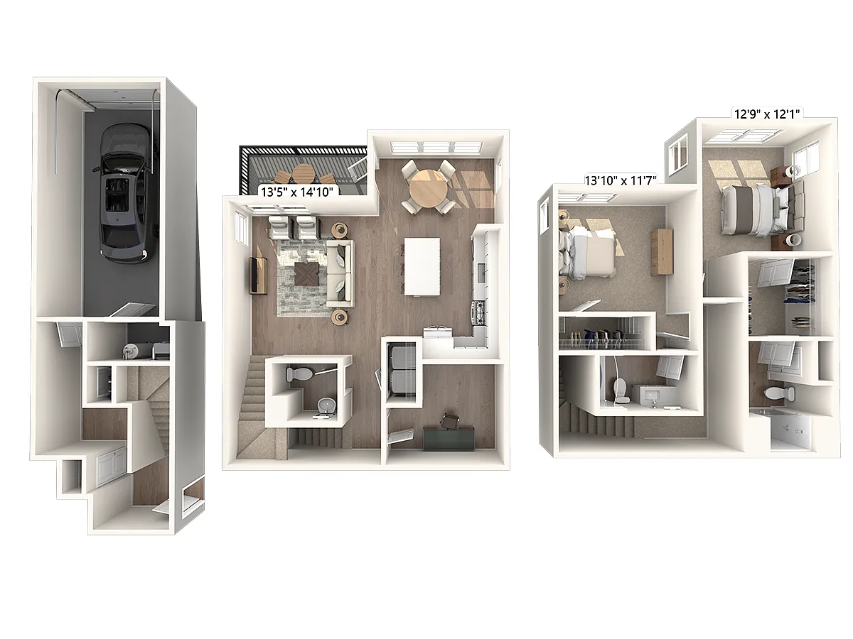 Floor plan B12D-1629