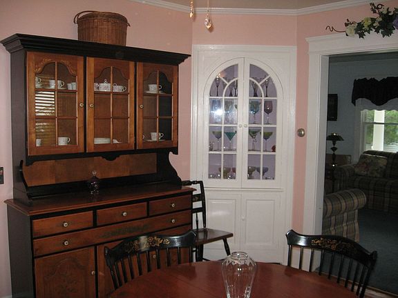 Dining Room with built in