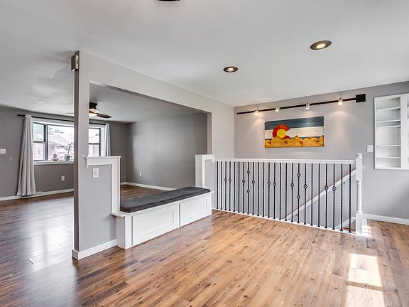 built in bench with storage below for dining space