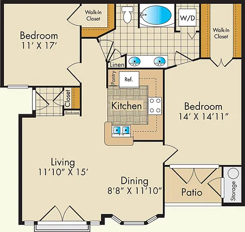 Floor plan D