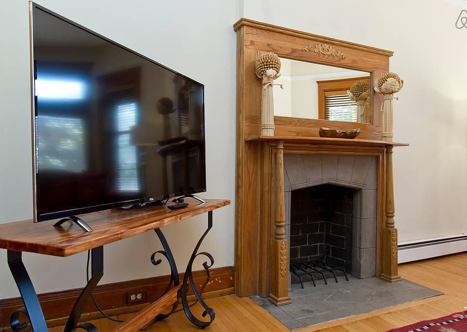Original fireplace