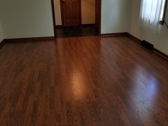 Living room looking towards front entry