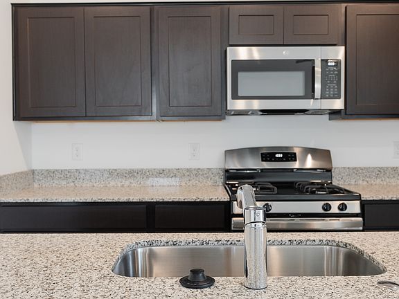 Beautiful cabinets and countertops