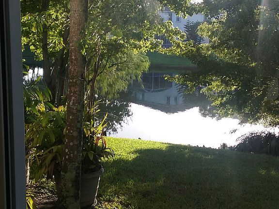 View from slider at kitchen