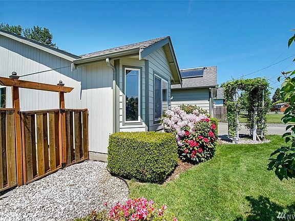 Mature landscaping throughout the property.
