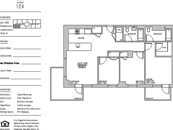 2nd image of 212 W 124th St #1105