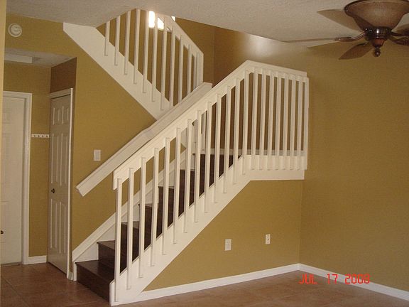 Wood stairs