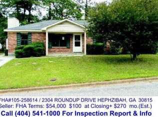2304 Roundup Dr, Hephzibah, GA 30815