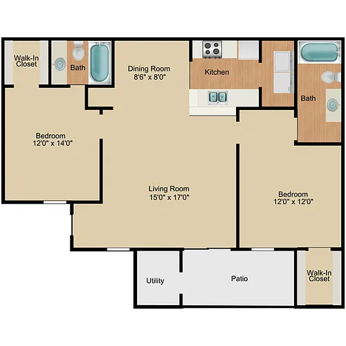 Floor plan Live Oak