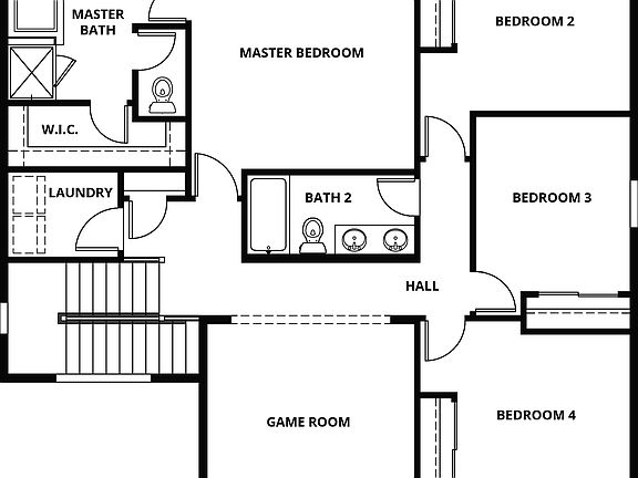 Second floor of the Mercer.