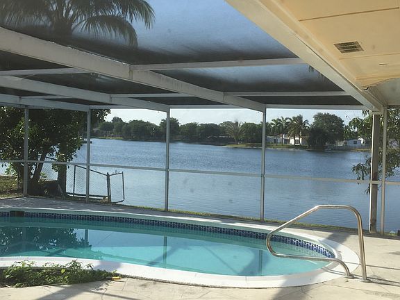 Pool and Lake Fr Living Room