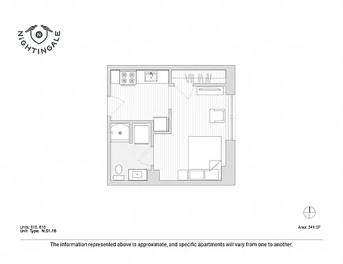 Floor plan Nightingale - Susie King Taylor