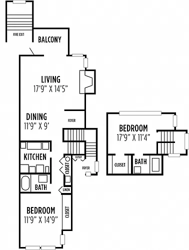 Floor plan Sutton