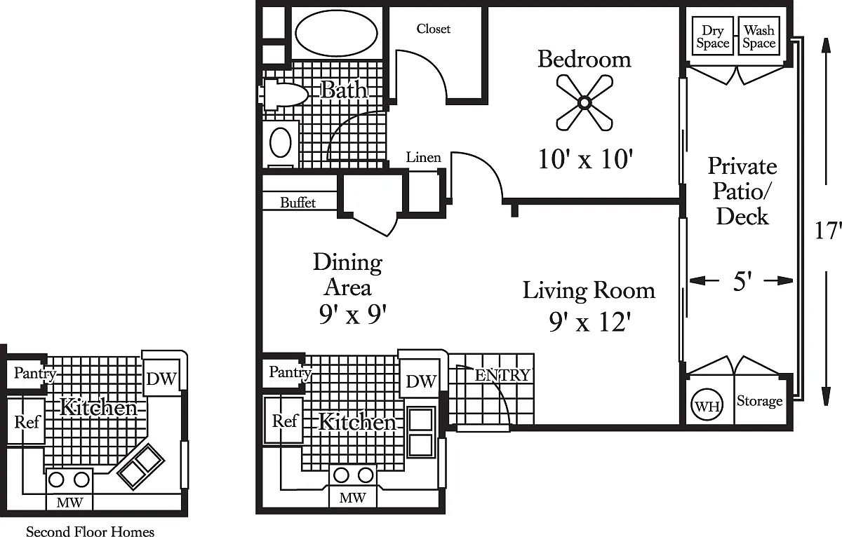 Floor plan The Alpes