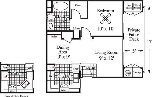 Floor plan The Alpes