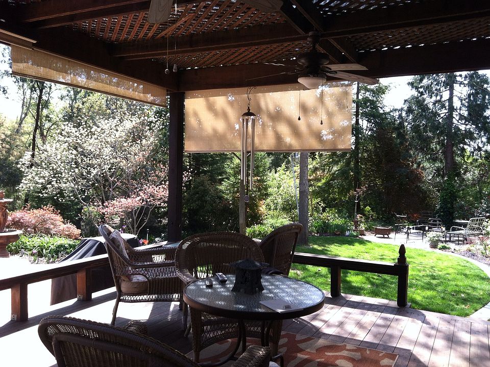 view from back deck
