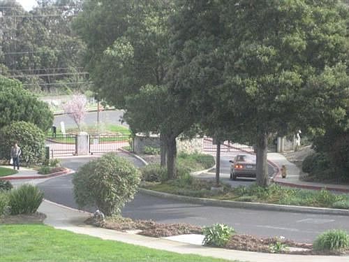 Gated driveway