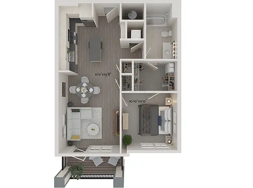 Floor plan A11