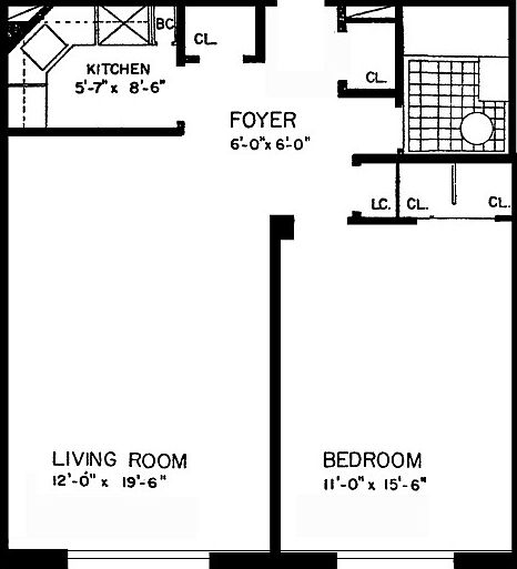 1st image of 88 Bleecker St APT 2H