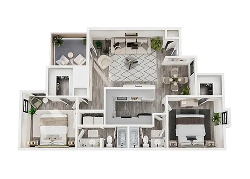 Floor plan B4