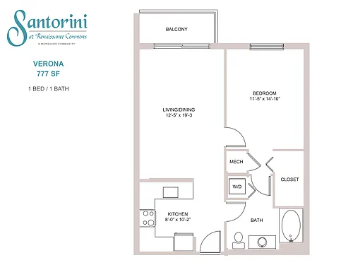 Floor plan Verona