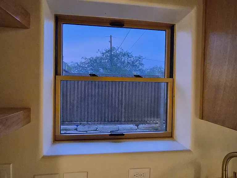 east facing window