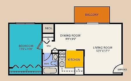 1st image of 7104 Fairchild Dr APT 204