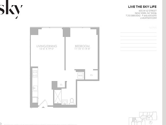 2nd image of 605 W 42nd St Ph 5V