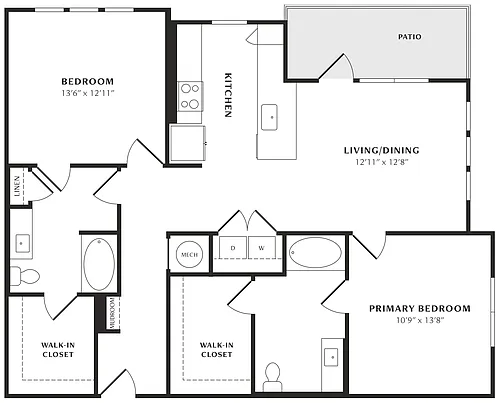 Floor plan B7